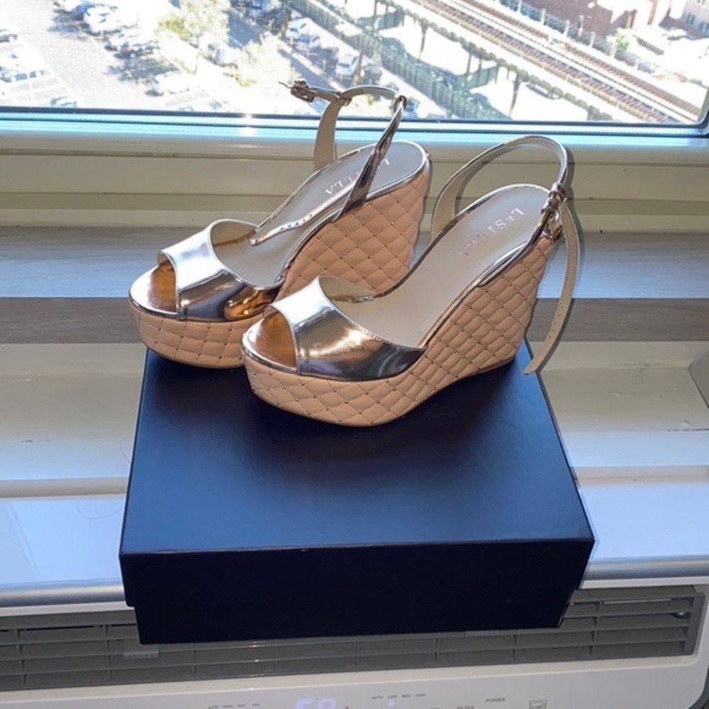 Le Silla Platforms size 8 - handmade in Italy